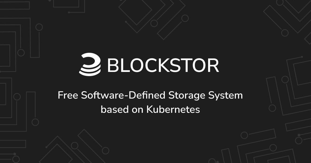Blockstor — a free software-defined storage system based on Kubernetes